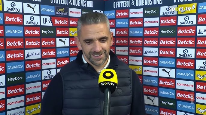 As declarações de Rui Borges após ter sido campeão pelo Sporting