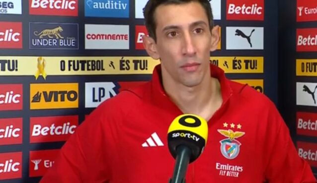 Di Maria confirmou de forma oficial a saída do Benfica