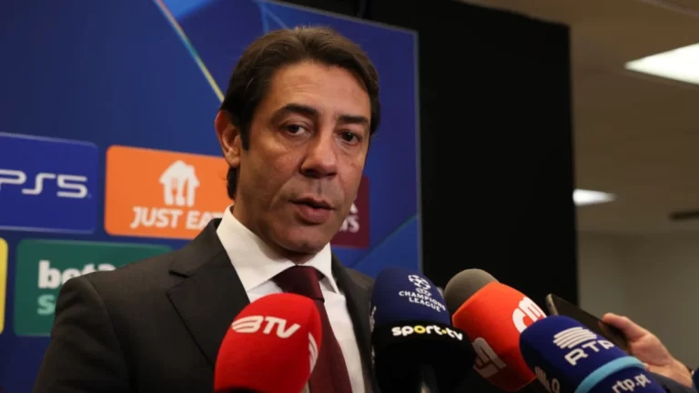 Rui Costa falou aos jornalistas, garantiu a continuidade de Bruno Lage e deixou uma mensagem ao Sporting (Video)