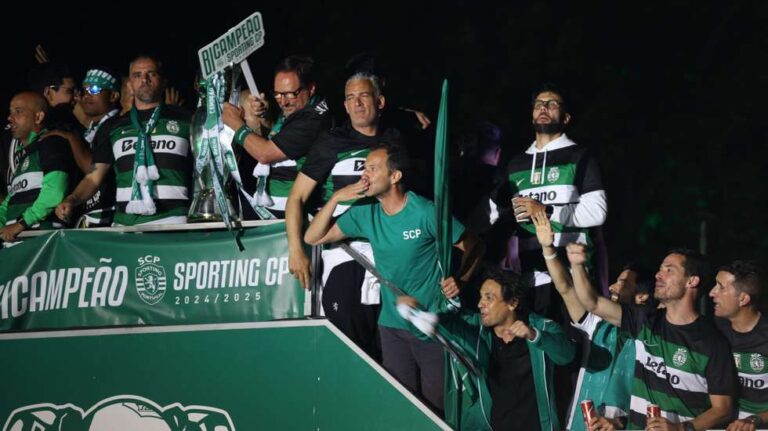 Tragédia nas celebrações: adepto do Sporting um olho após disparo da PSP